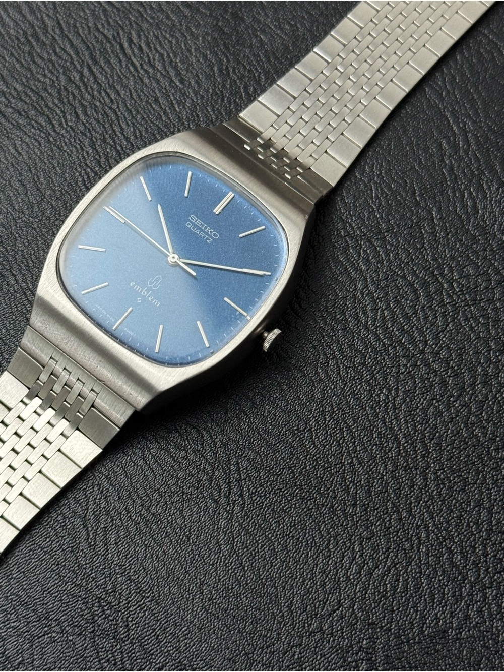 Vintage 1976 Seiko Emblem 4120-5000 Men's Watch - Gem